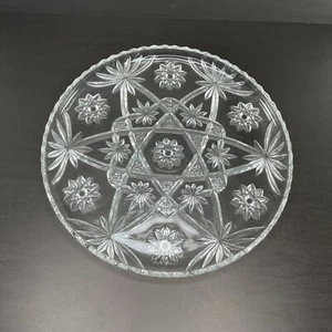 Placa de David grande de cristal pesado de 13 1/2" estrella de David - Imagen 1 de 4