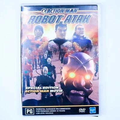 Action Man: Robot Atak (DVD, 2004) Sci-Fi Animation Action Movie Film - REGION 4 - Image 1 of 4