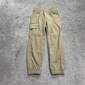 Columbia Cargo Jogger Pants Girls Small Brown Elastic Waist Casual Outdoor 22x22 - Picture 1 of 11