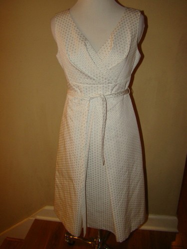 OFF WHITE ABITO INTERO TALBOTS OFF WHITE STRUTTURATO ACCENTO ANNI 50 STILE PAZZO UOMO PLISSETTATO TAGLIA 2