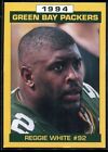 1994 Packer Organization Football Reggie White #4 Green Bay Packers