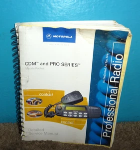 Motorola CDM & Pro Series Mobile Radios Detailed Service Manual OEM 1999 - Picture 1 of 9