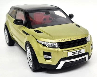GTAutos 1/18 Range Rover Evoque 3 Door Metallic Green Diecast Model Car - Image 1 of 4