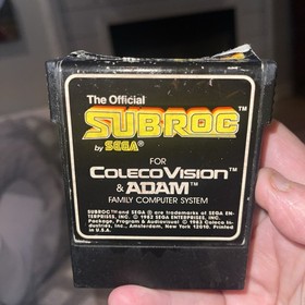 Subroc (Coleco ColecoVision) *GAME CARTRIDGE ONLY - Free Ship