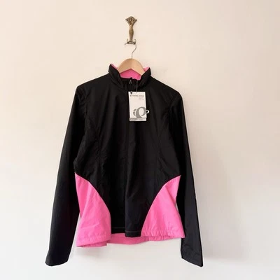 Pearl Izumi Select Thermal Barrier Jacket Womens Size XL Black Pink RRP £79.99 - Image 1 of 4