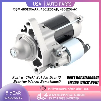 Starter For 2006-2013 Dodge Ram 1500 Dakota Durango Mitsubishi Raider 4801256 A+ - Image 1 of 4