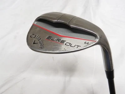 Cuña Callaway Sure Out 64* usada UST Mamiya 65 g cuña flexible grafito Foto 1 de 4