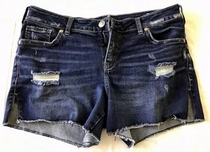 SILVER JEAN COMPANY ELYSE MID RISE JEAN SHORTS SIZE W29/L4 S1 - Picture 1 of 2