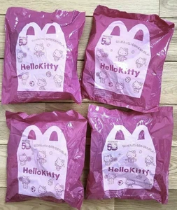 Hello Kitty 2024 McDonald’s Japan Happy Meal Sports Toy Set of 4 Sealed - Picture 1 of 2