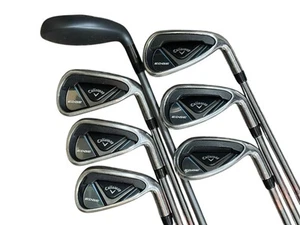 Callaway Edge Combo Iron Set 5H-PW, SW Edge R Flex Shafts Callaway Grips - Picture 1 of 8