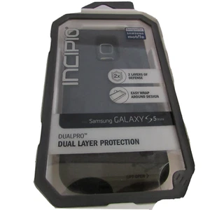 Incipio DualPro Case "Samsung Galaxy S5 Mini" Black/Gray - Picture 1 of 6