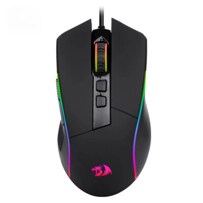 RGB USB Wired Gaming Mouse 8000 DPI 8 buttons mice Programmable For Computer - Image 1 of 4