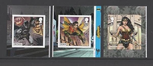 2021 SG 4588/90 3 x 1st Batman Robin Wonder Woman SA DC Comics PM82 & PM83 MINT - Picture 1 of 1