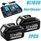 For Makita 18V Battery /Charger BL1860, BL1850B, BL1850 18V Tools