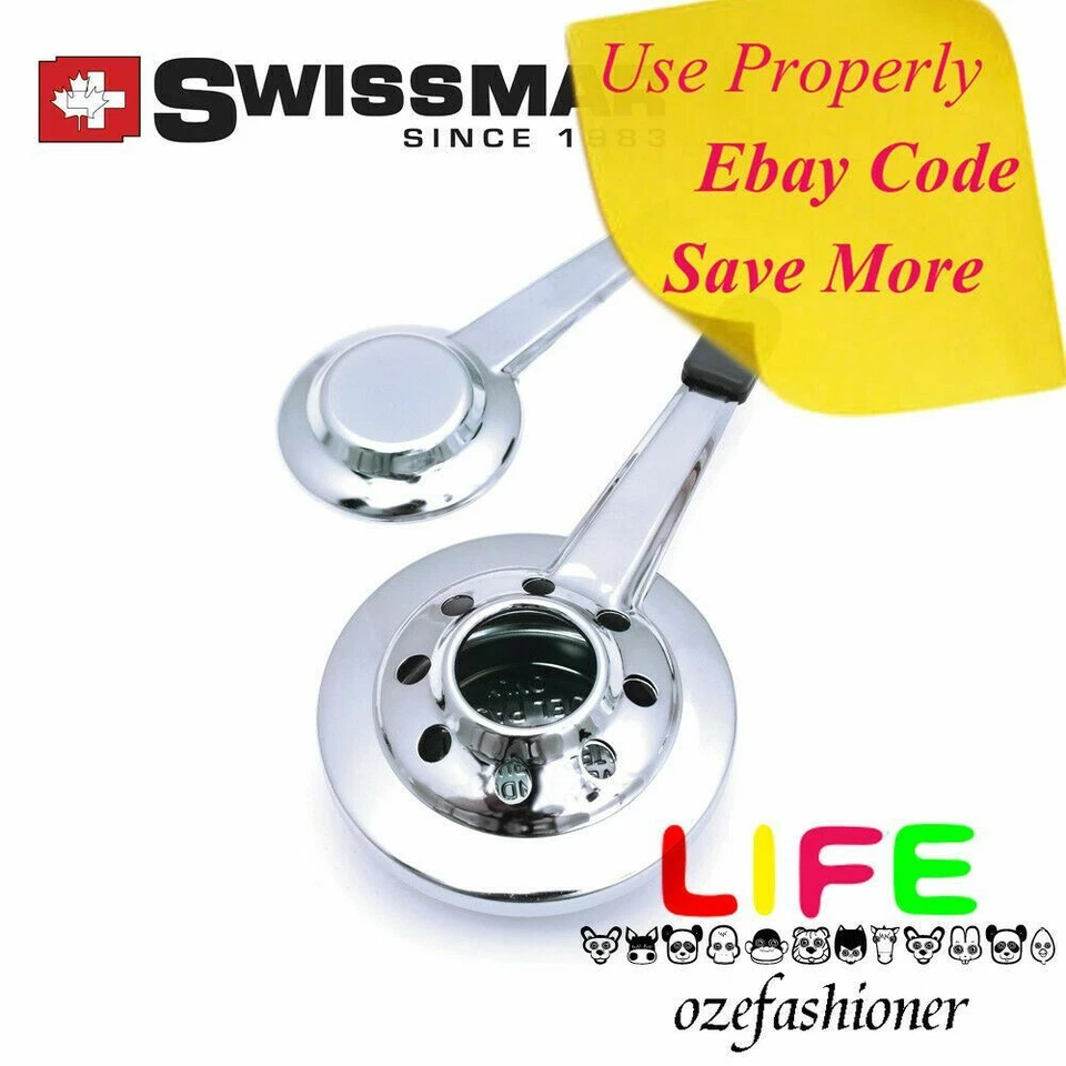 Swissmar Fondue Burner Lid Adjustable Cover Base Cup Stainless Steel