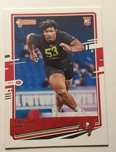 Tristan Wirfs  2020 Donruss Tampa Bay Buccaneers  - Picture 1 of 2