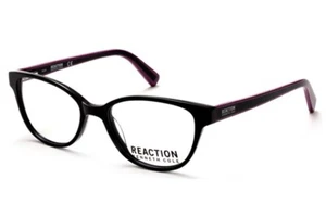 Kenneth Cole Reaction KC0812 001 Black/Pink Plastic Eyeglasses Frame 50-16-135 - Bild 1 von 1