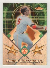 2001 Topps Finest All-Star Refractor #5 Nomar Garciaparra Boston Red Sox BV$15