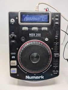 Numark NDX200 Professional DJ Tabletop CD Player Silver & Black TESTED Jog Wheel - Picture 1 of 8