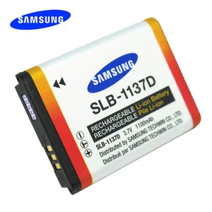 Genuine Samsung SLB-1137D Battery Camera battery For Samsung i80 i85 i100 - Picture 1 of 4