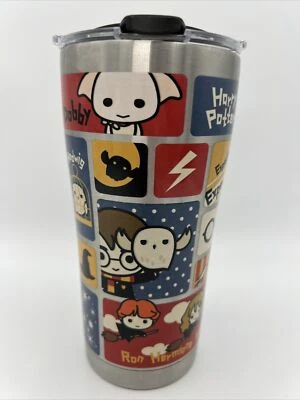 Harry Potter Tervis Vaso Acero Inoxidable Dijes Viaje Taza de Café 20 OZ Tapa Foto 1 de 4