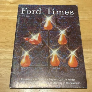 1966 December Ford Times Magazine Snowmobiling Helen Keller Corydon Indiana - Picture 1 of 24