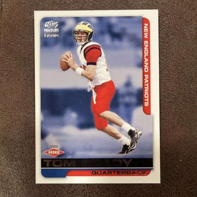 Tom Brady 2000 Pacific Paramount RC #138 Patriots - Image 1 of 2