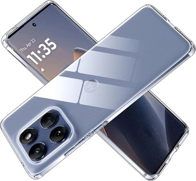 CUSTODIA SLIM BACK COVER MOTOROLA EDGE 60 FUSION per + PELLICOLA VETRO TEMPERATO