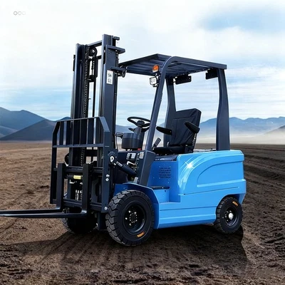 Empilhadeira elétrica 2,5 toneladas empilhadeira 3m com bateria de chumbo-ácido pneus almofada sólida - Imagem 1 de 4