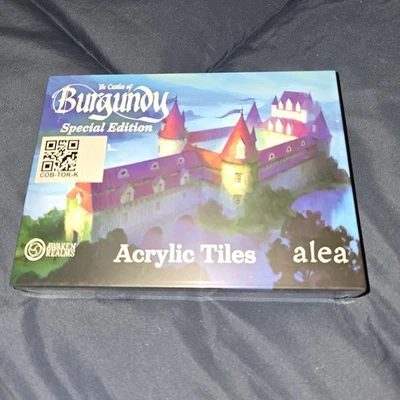 Azulejos Acrílicos Kickstarter Edición Especial Los Castillos de Borgoña Fuera de Stock Nuevos Sellados Foto 1 de 4