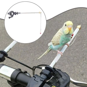 Parrot Handlebar Stand Outdoor Bird Perch Rack - Picture 1 of 4