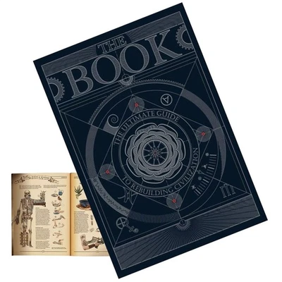 The Book. The Ultimate Guide To Rebuilding Civilization HARDCOVER SURVIVAL MUST - image 1 of 4