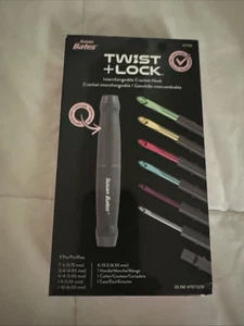 Gancho de ganchillo intercambiable Susan Bates Twist and Lock L-M-N #12706 - Imagen 1 de 5
