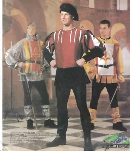 Disfraz medieval para niños patrón para hombre talla a elección B3-8, M38-48 McCall's 2664 fuera de imprenta - Imagen 1 de 2