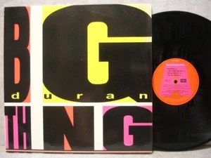 Duran Duran Big Thing 1989 Korea LP Picture & Lyric W/Insert g/f NM- ~ NM Promo - Imagen 1 de 4