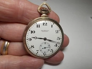 RARE Antique 1911 Ball Watch Co Commercial Standard 12 Size 17 Jewels - Picture 1 of 7
