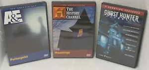 Trio DVDs Supernatural/Documentary Genre NOT TESTED Hauntings/Poltereist + VG+ - Foto 1 di 10