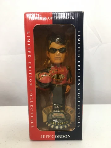Jeff Gordon #24 Legends of the Track Collectible Bobble Head #4953/24,024 - New Cover