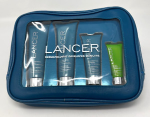 Lancer The Method: Intro Kit Collection New 4 Piece Set Oily-Congested Skin