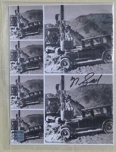 Nicholas Nick Sand Signed Hollywoodland VINTAGE Blotter Art Rafti - Picture 1 of 4