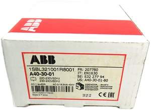 One NEW ABB A40-30-01 AC Contactor AC24V Free delivery - Picture 1 of 7