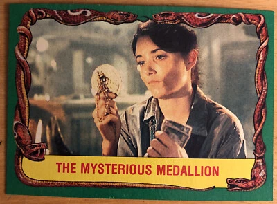 1981 Topps Raiders Of The Lost Ark Mysterious Medallion Card #24 High-Grade NM - Image 1 of 2