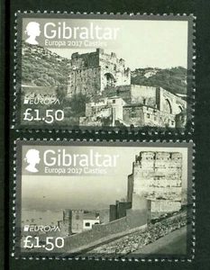 Gibraltar 2017 Scott # 1595-1596 Mint Never Hinged Set - Picture 1 of 1