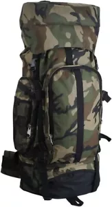 Großer Camouflage Rucksack zum Wandern - wasserabweisend - ENDAUSVERKAUF - Bild 1 von 5