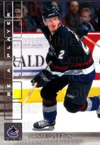 2001-02 BAP Memorabilia #6 Daniel Sedin