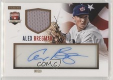 2014 Panini USA Baseball Box Set Signature Jerseys /99 Alex Bregman #7 Auto