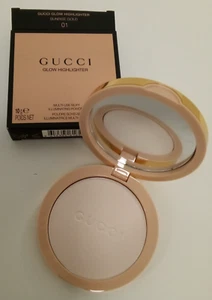 Gucci Glow Highlighter Sunrise Gold 01 Multi Use Silky 10g - NEW - Picture 1 of 5