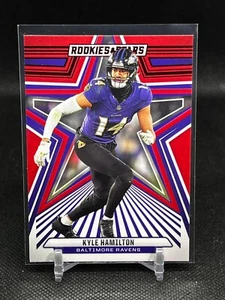 2024 Rookies & Stars Football Red Parallel Kyle Hamilton #9 - Picture 1 of 2
