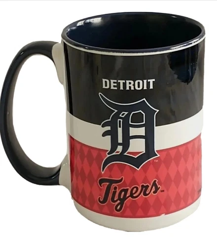 MLB Detroit Tigers Coffee Mug 12oz Cup Tea Cocoa Baseball Team Merch World Serie Cover