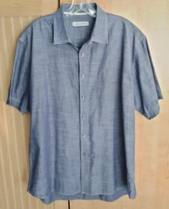 James Campbell Hemd XL Blau Baumwolle Button Down - Bild 1 von 8